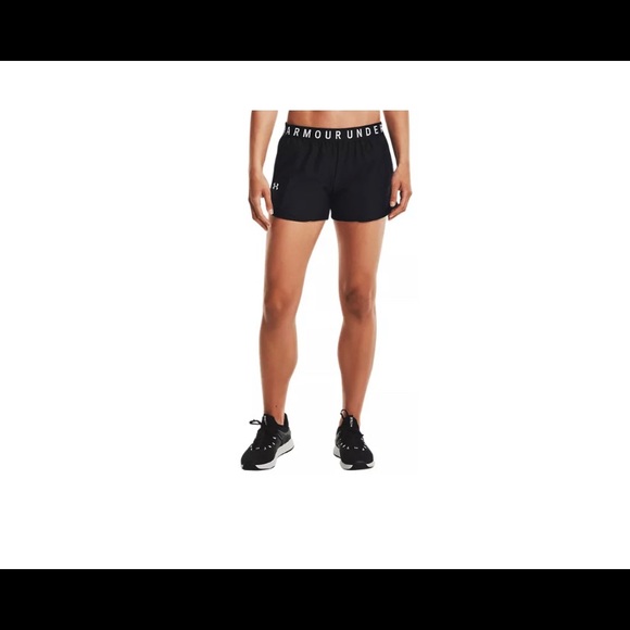 Under Armour|S|Balck White UA Play Up 3.0 Shorts - Picture 6 of 7